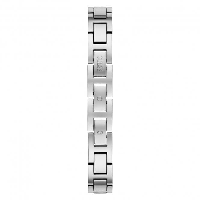 Guess Watches Ladies Dress Stainless Steel Silver Watch Gw0022l1 -korean beauty