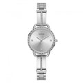 Guess Watches Ladies Dress Stainless Steel Silver Watch Gw0022l1 -korean beauty