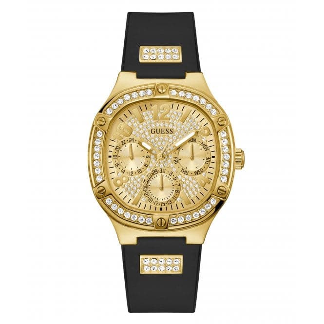 Guess Watches Ladies Duchess Gold Tone Watch Gw0619l2 -korean beauty