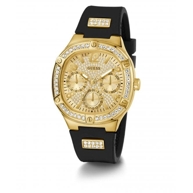 Guess Watches Ladies Duchess Gold Tone Watch Gw0619l2 -korean beauty