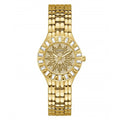 Ladies Firework Gold Tone Watch Gw0602l2 -korean beauty