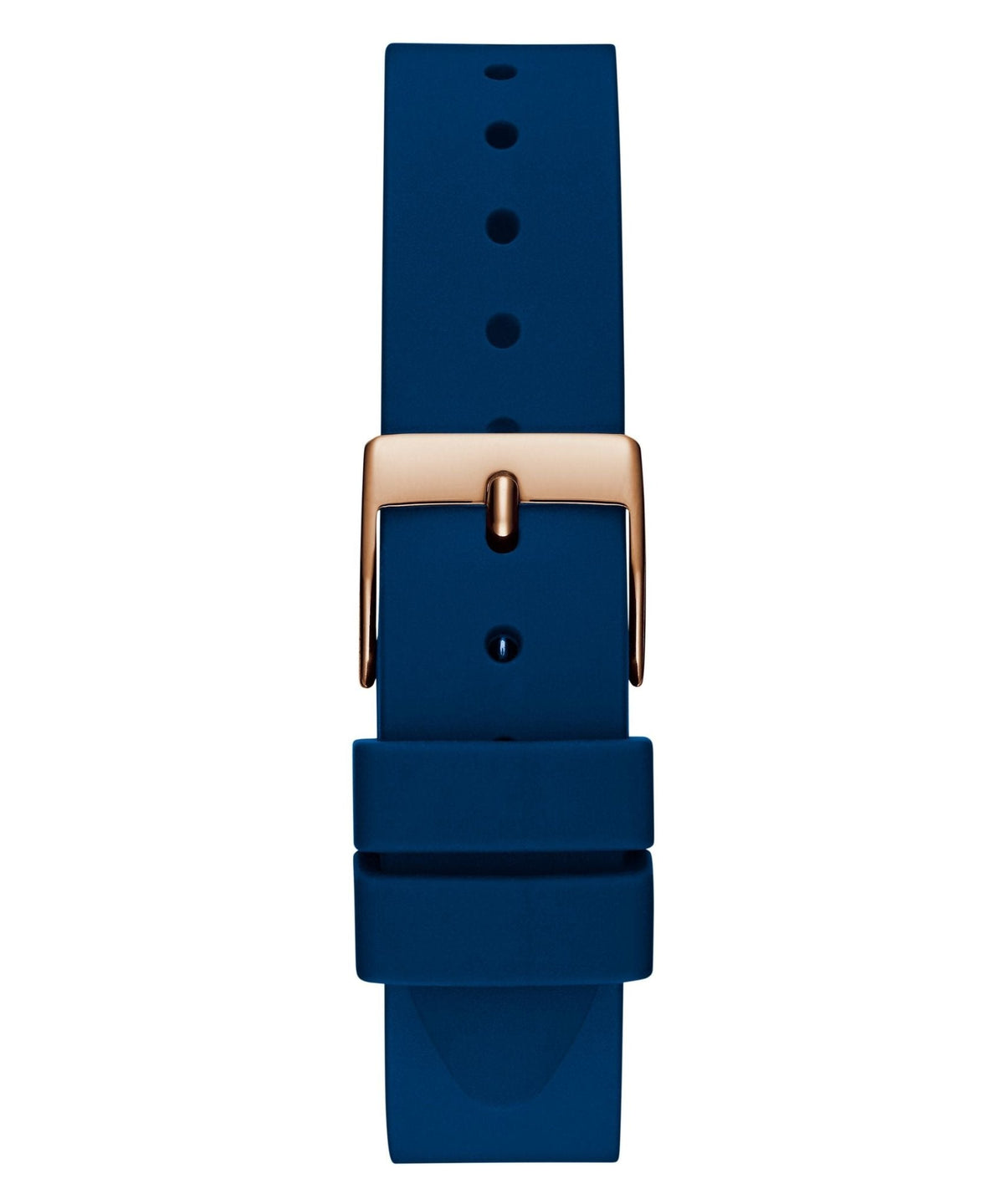 Ladies Glitz Plaque Rose Gold Tone Silicone Watch Gw0745l4 -korean beauty