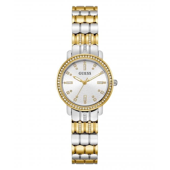 Ladies Hayley 2 Tone Watch Gw0612l2 -korean beauty