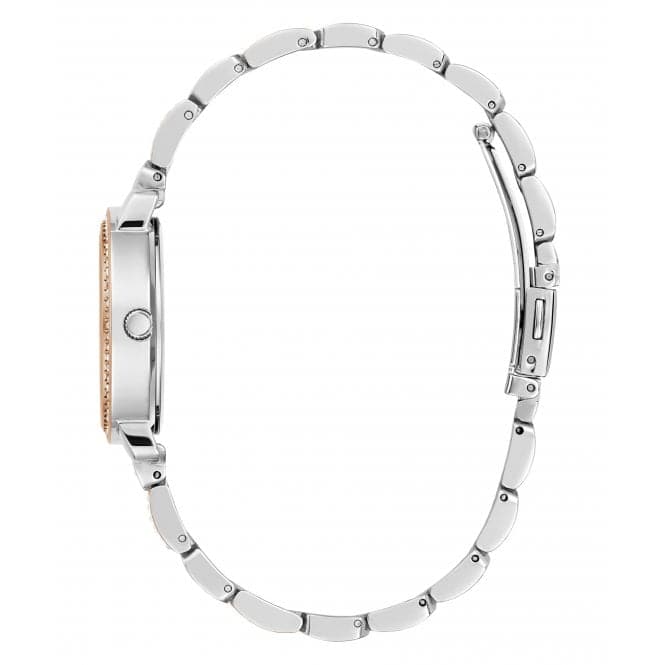 Ladies Hayley 2 Tone Watch Gw0612l3 -korean beauty