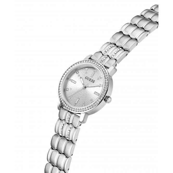 Ladies Hayley Silver Tone Watch Gw0612l1 -korean beauty