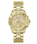 Ladies Majesty Gold Tone Stainless Steel Watch Gw0771l2 -korean beauty