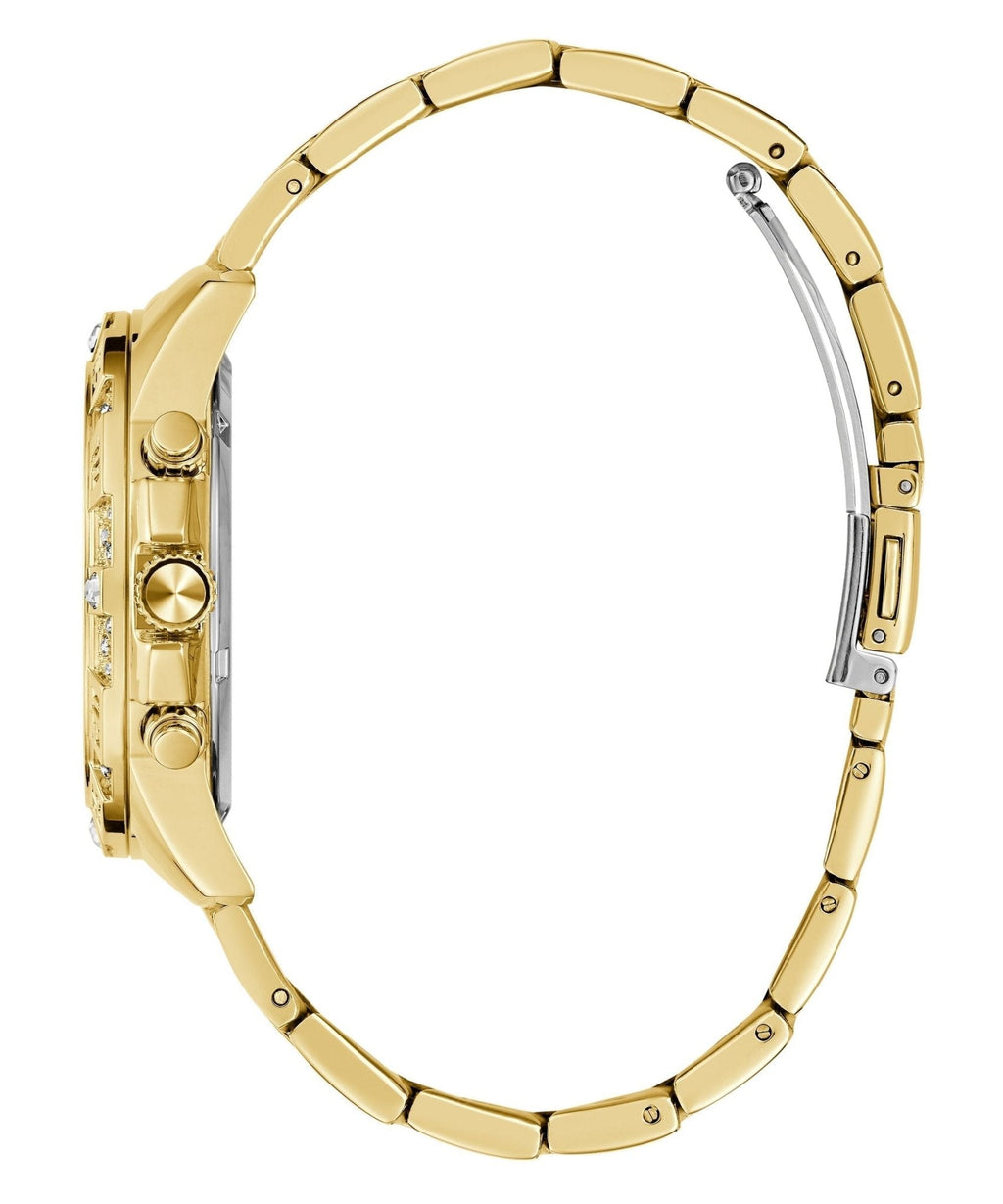 Ladies Majesty Gold Tone Stainless Steel Watch Gw0771l2 -korean beauty