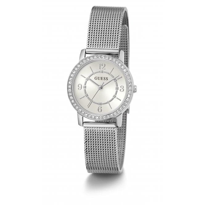 Ladies Melody Silver Tone Watch Gw0534l1 -korean beauty