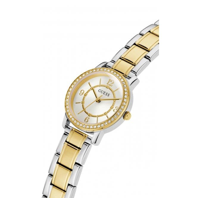 Melody Stainless Steel Gold Tone Watch Gw0468l4 -korean beauty