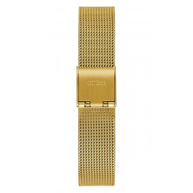 Guess Watches Ladies Melody Stainless Steel Gold Watch Gw0534l2 -korean beauty