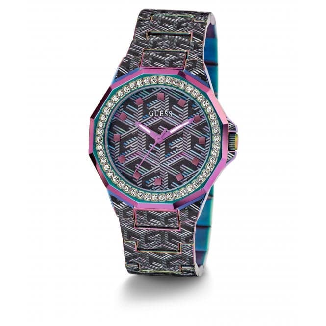 Ladies Misfit Iridescent Watch Gw0597l2 -korean beauty