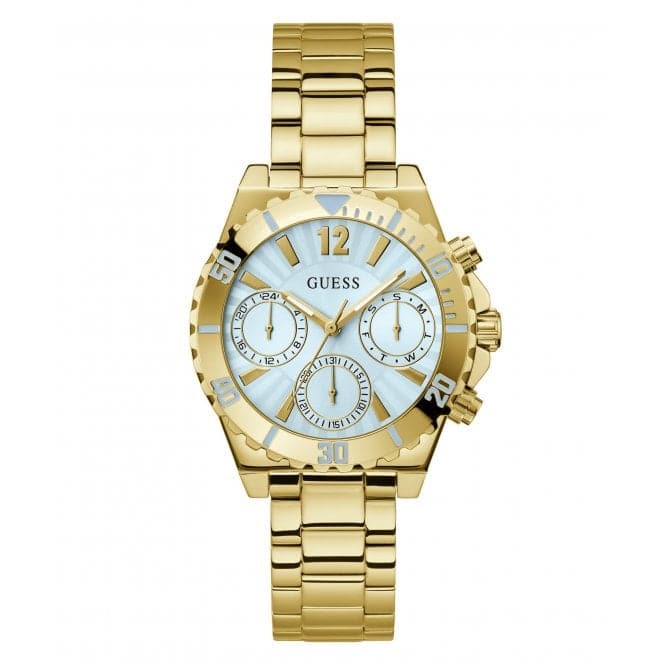 Phoebe Gold Tone Watch Gw0696l2 -korean beauty