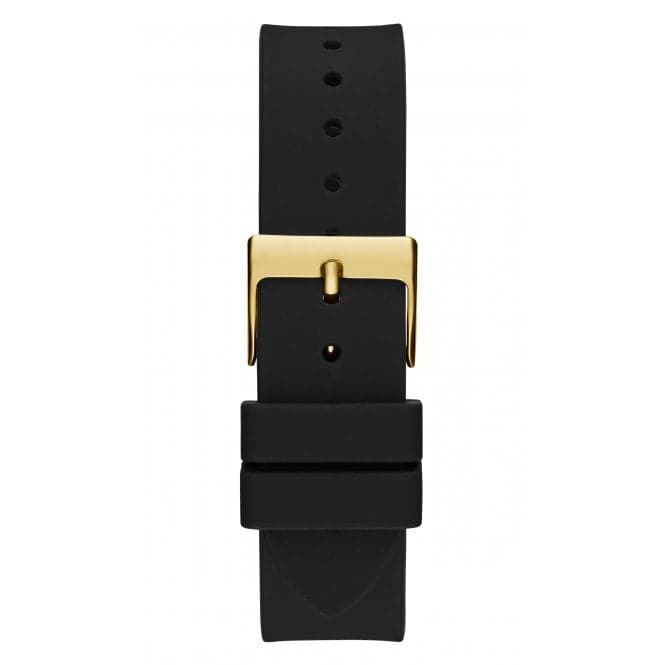 Guess Watches Ladies Queen Stainless Steel Gold Watch Gw0536l3 -korean beauty