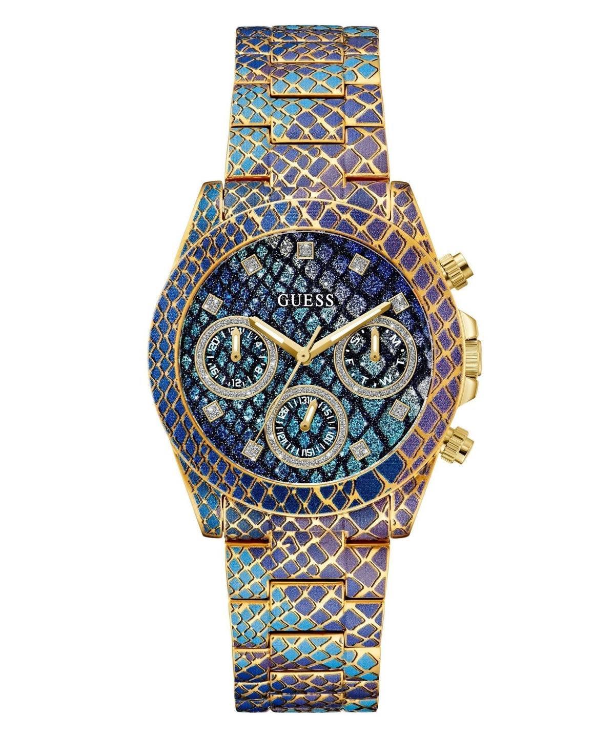Ladies Serpentina Multi Recycled Steel Watch Gw0752l1 -korean beauty
