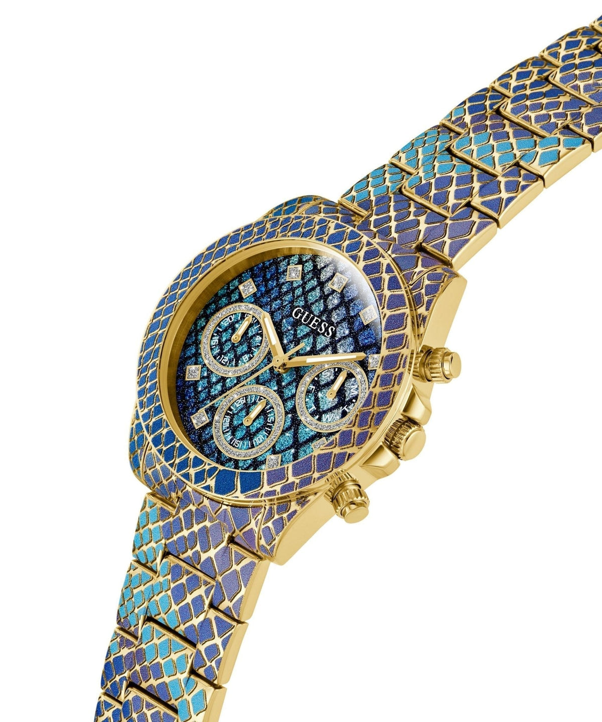 Ladies Serpentina Multi Recycled Steel Watch Gw0752l1 -korean beauty