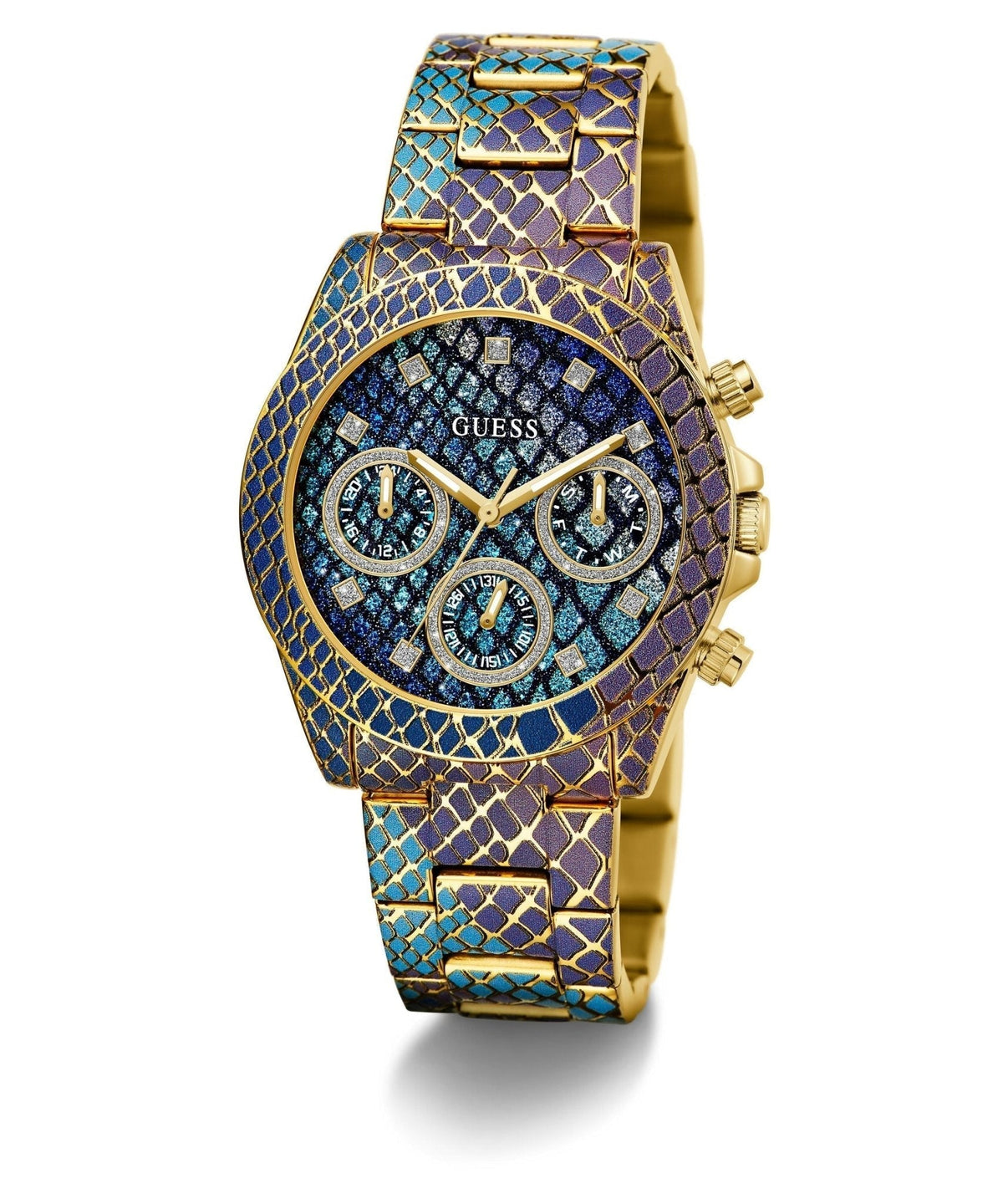 Ladies Serpentina Multi Recycled Steel Watch Gw0752l1 -korean beauty