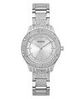 Ladies Shooting Star Silver Tone Recycled Steel Watch Gw0746l1 -korean beauty