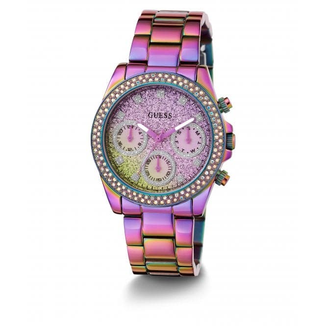 Guess Watches Ladies Sol Iridescent Watch Gw0483l5 -korean beauty