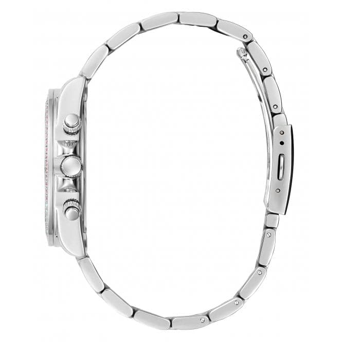 Guess Watches Ladies Sol Stainless Steel Silver Watch Gw0483l1 -korean beauty