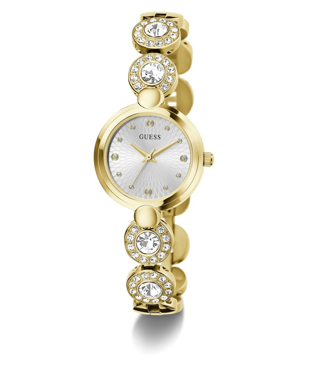 Ladies Stardom Gold Tone Recycled Steel Watch Gw0757l2 -korean beauty