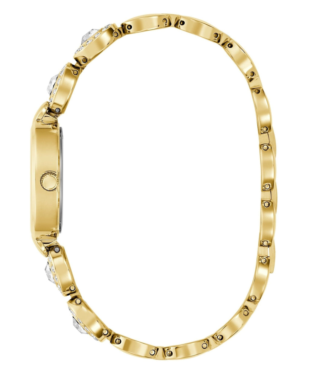 Ladies Stardom Gold Tone Recycled Steel Watch Gw0757l2 -korean beauty
