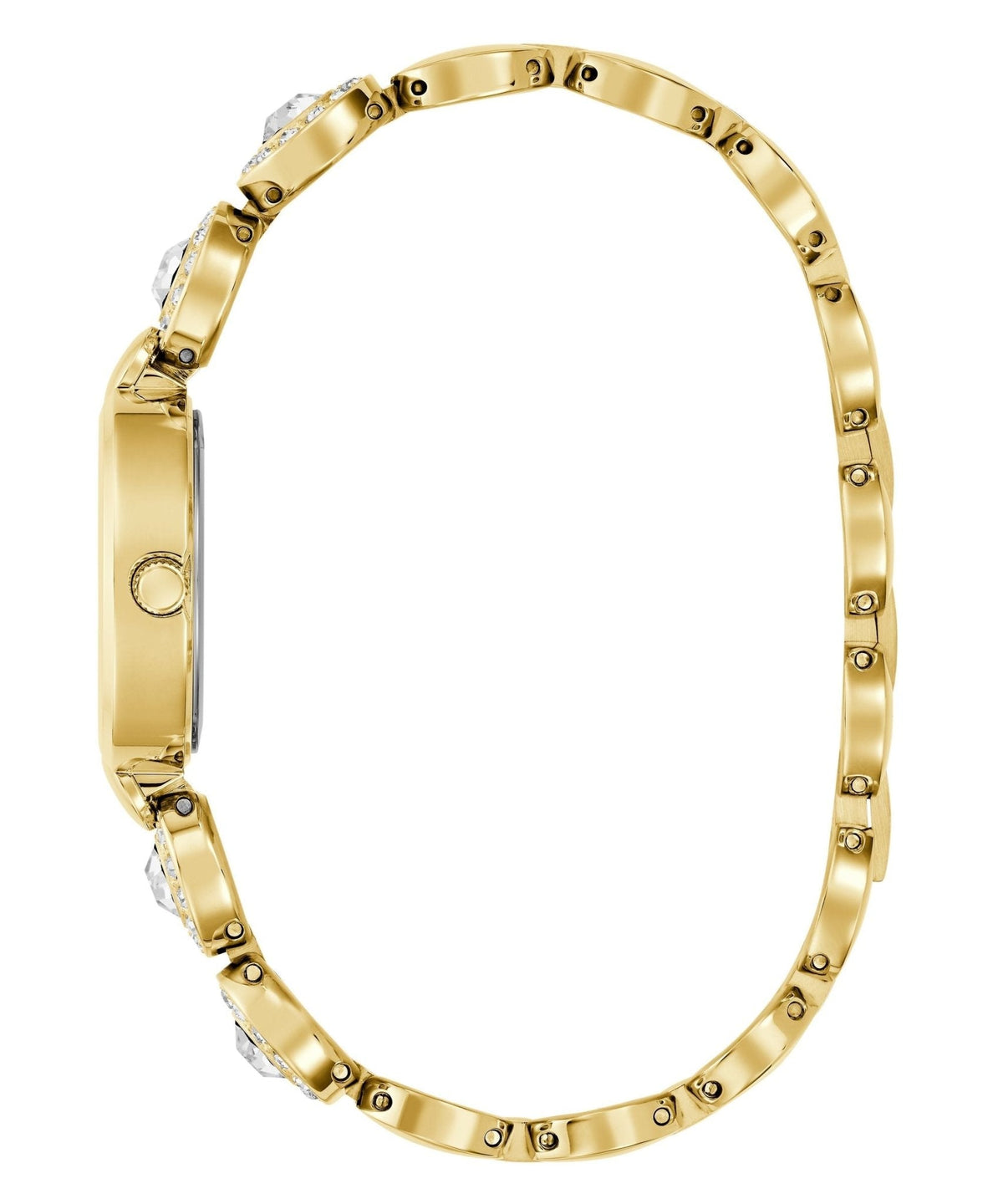Ladies Stardom Gold Tone Recycled Steel Watch Gw0757l2 -korean beauty