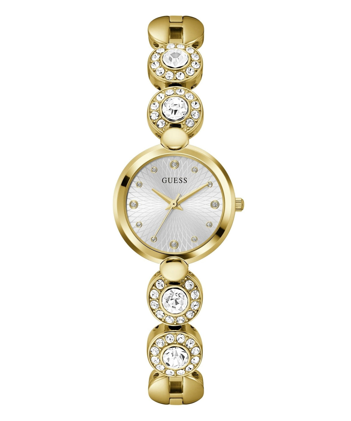 Ladies Stardom Gold Tone Recycled Steel Watch Gw0757l2 -korean beauty