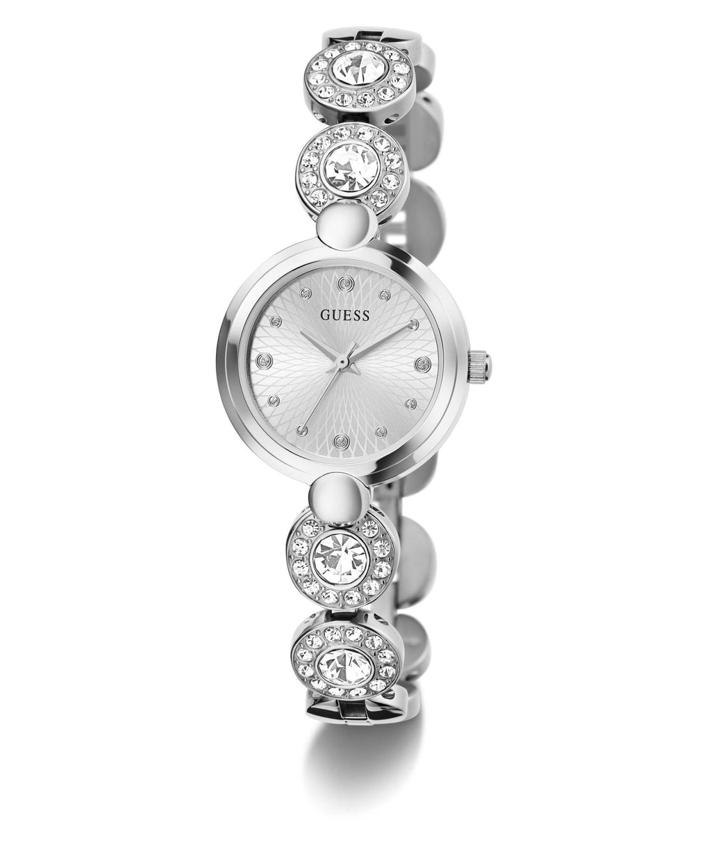 Ladies Stardom Silver Tone Recycled Steel Watch Gw0757l1 -korean beauty