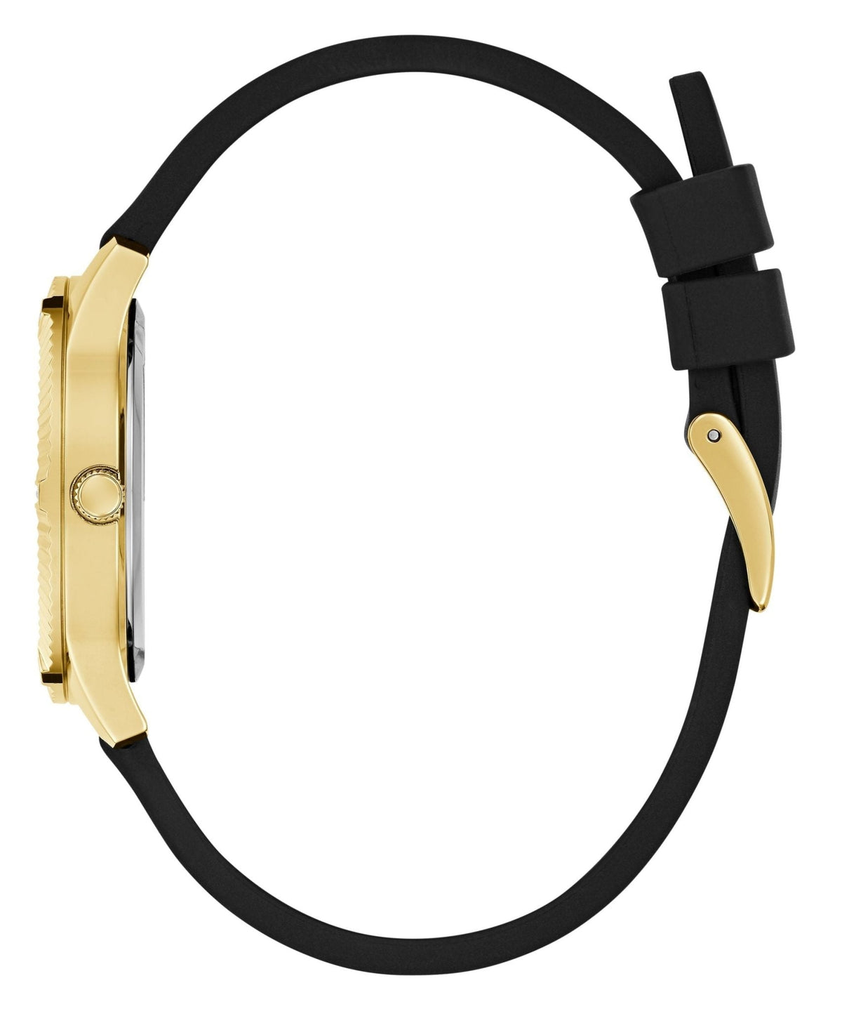 Ladies Starstruck Gold Tone Silicone Watch Gw0766l3 -korean beauty