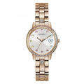 Guess Watches Ladies Three Of Hearts Rose Gold Tone Watch Gw0657l3 -korean beauty