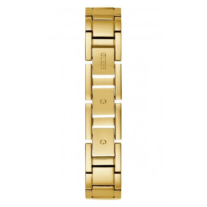 Guess Watches Ladies Treasure Stainless Steel Gold Tone Watch Gw0476l2 -korean beauty