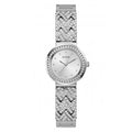 Guess Watches Ladies Treasure Stainless Steel Silver Watch Gw0476l1 -korean beauty