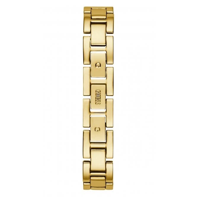 Guess Watches Ladies Tri Luxe Stainless Steel Gold Tone Watch Gw0474l2 -korean beauty