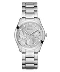 Ladies Zoe Silver Tone Stainless Steel Watch Gw0760l1 -korean beauty