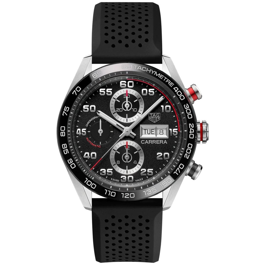 Tag Heuer Watch Carrera Automatic Chronograph Cbn2a1aa Ft6228 -korean beauty