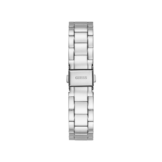 Guess Watches Luna Ladies Dress Silver Stainless Steel Watch Gw0307l1 -korean beauty