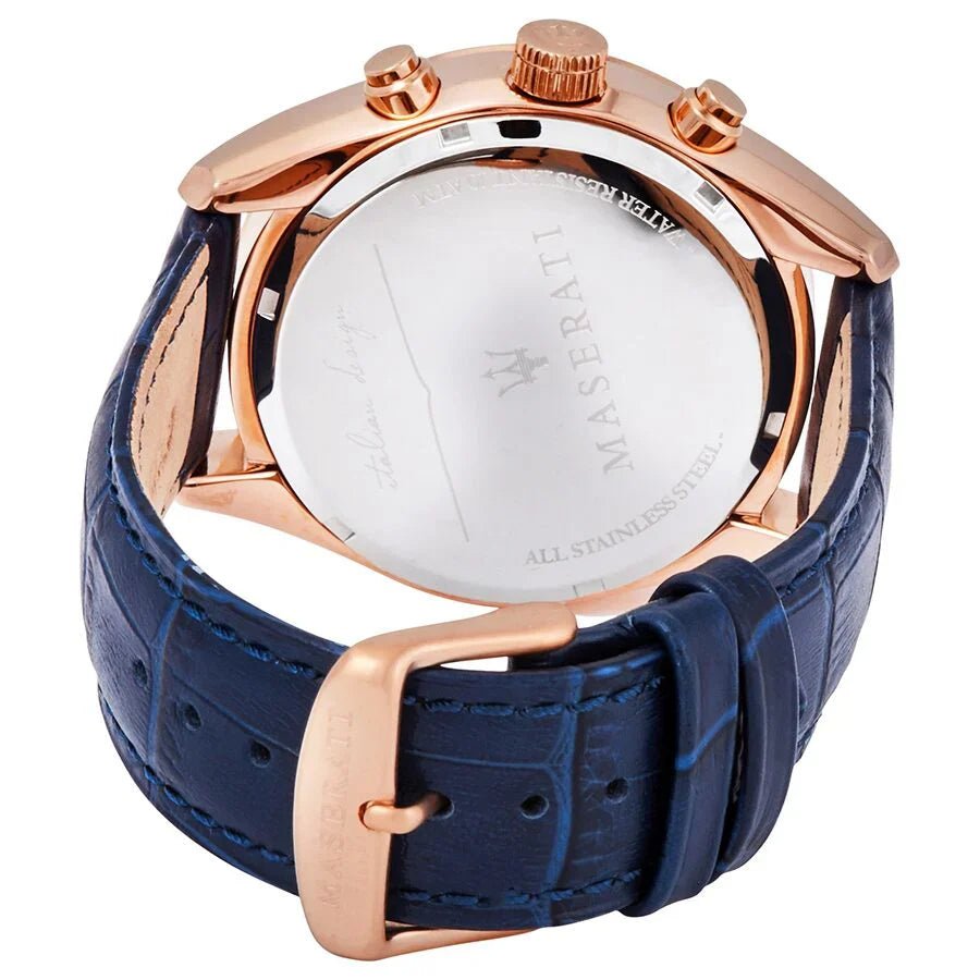 Maserati R8871612015 Traguardo Chrono Mens Blue Watch -korean beauty