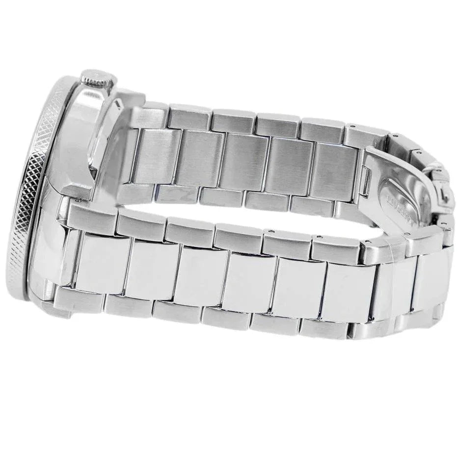 Maserati R8823140002 Sfida Automatic Mens Silver Watch -korean beauty
