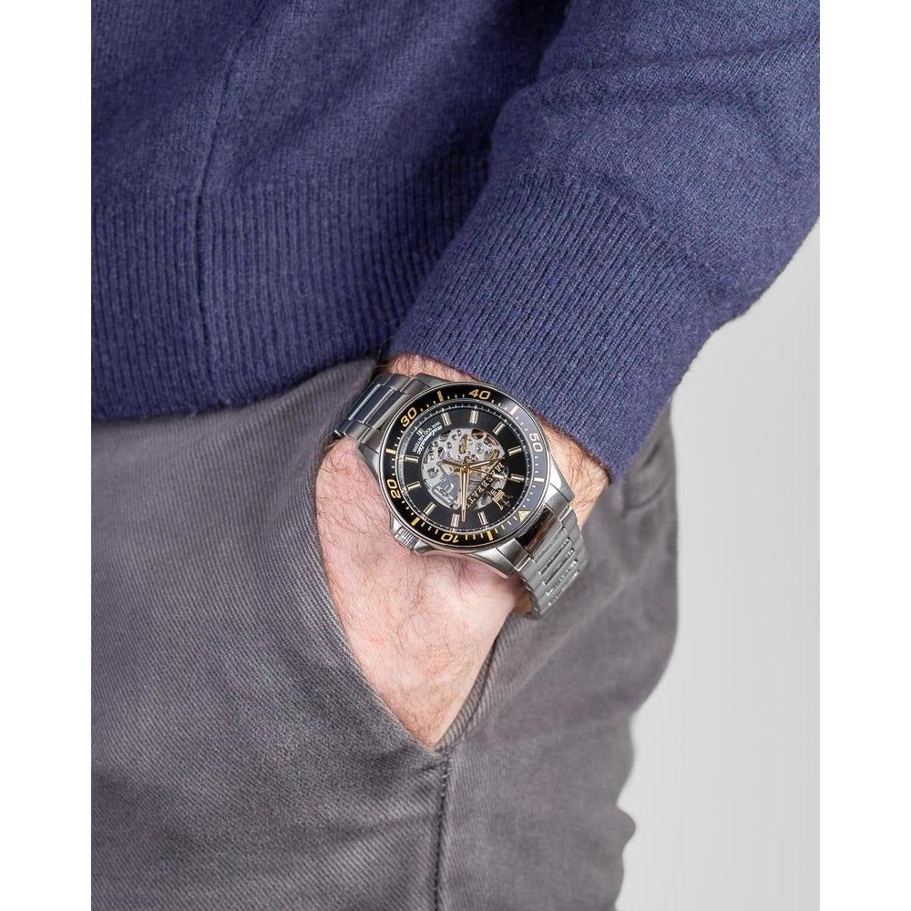 Maserati R8823140002 Sfida Automatic Mens Silver Watch -korean beauty