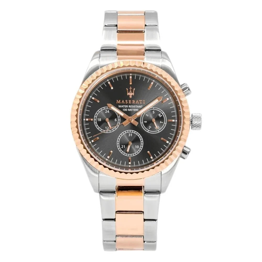 Maserati R8853100020 Competizione Chrono Mens Two Tone Watch -korean beauty
