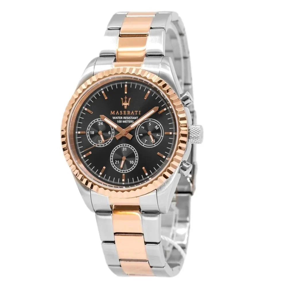 Maserati R8853100020 Competizione Chrono Mens Two Tone Watch -korean beauty