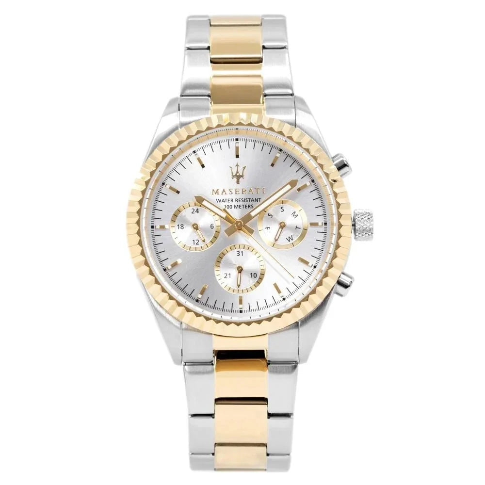 Maserati R8853100021 Competizione Chrono Mens Two Tone Watch -korean beauty