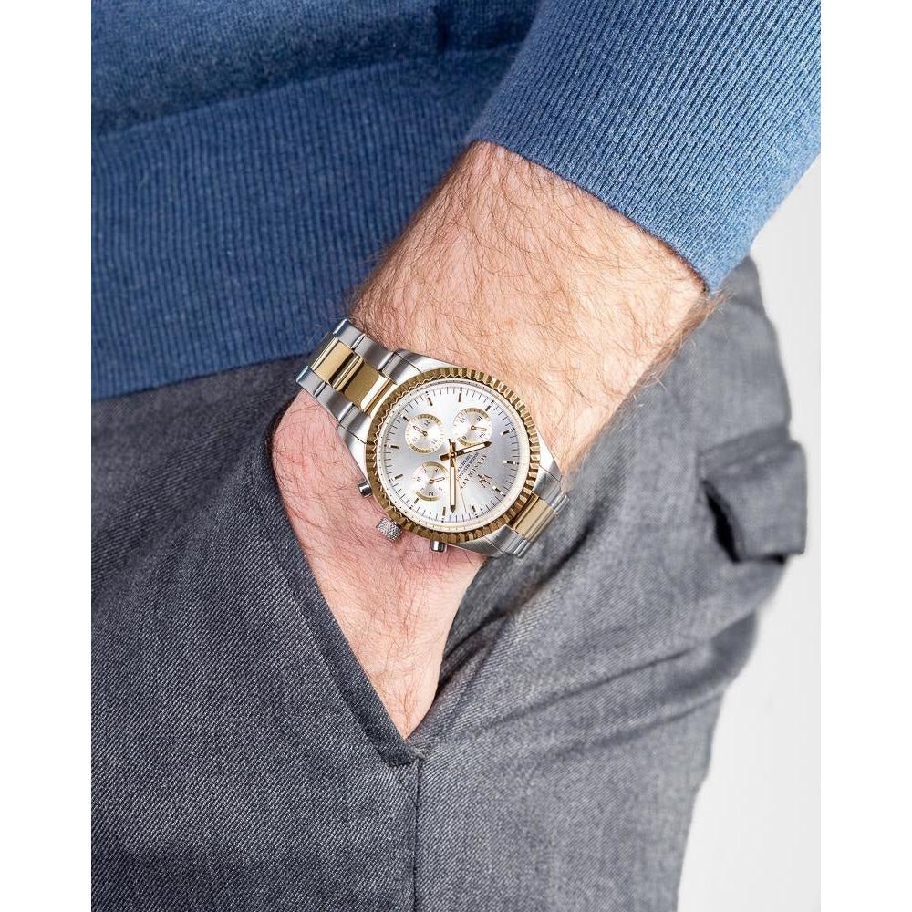 Maserati R8853100021 Competizione Chrono Mens Two Tone Watch -korean beauty