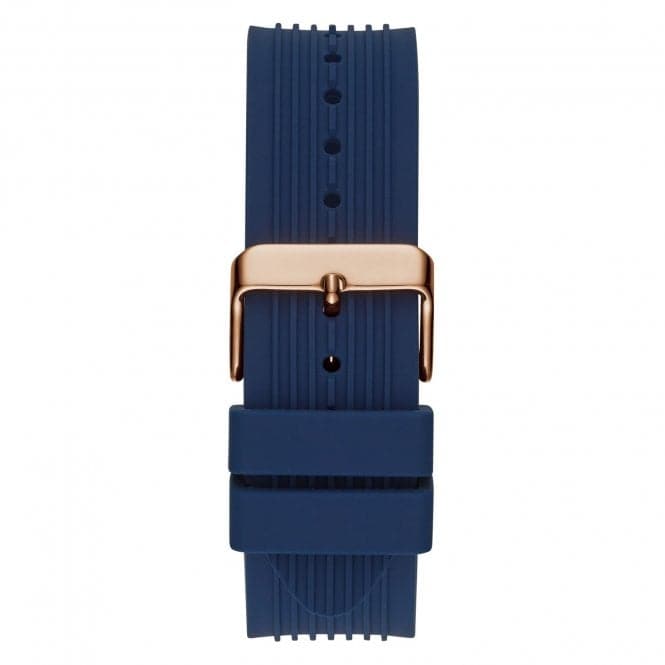 Guess Watches Mens Sport Stainless Steel Blue Watch Gw0057g2 -korean beauty