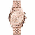 Michael Kors Lexington Ladies Rose Gold Chronograph Watch Mk5569 -korean beauty