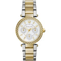 Michael Kors Mini Parker Ladies Two Tone Watch Mk6055 -korean beauty