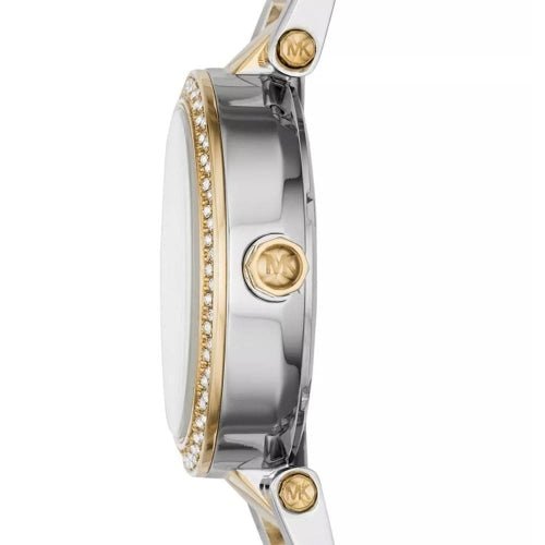 Michael Kors Mini Parker Ladies Two Tone Watch Mk6055 -korean beauty