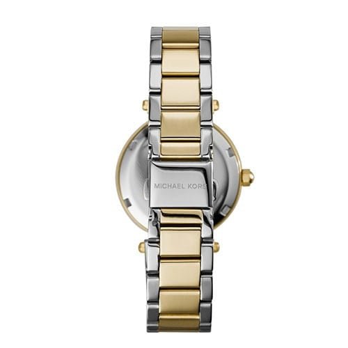 Michael Kors Mini Parker Ladies Two Tone Watch Mk6055 -korean beauty