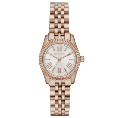 Michael Kors Mini Lexington Ladies Rose Gold Watch Mk3230 -korean beauty