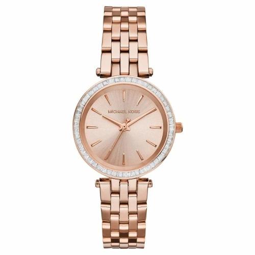 Michael Kors Mini Darci Ladies Rose Gold Watch Mk3366 -korean beauty